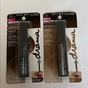 2 Maybelline brow drama sculpting brow mascara